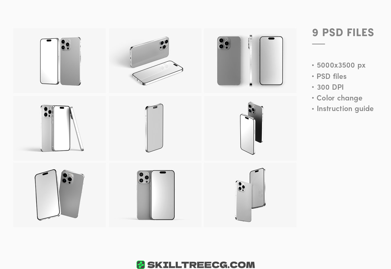 图片[4]-IPhone 14 Pro Max Mockup Set（601059）-技能树